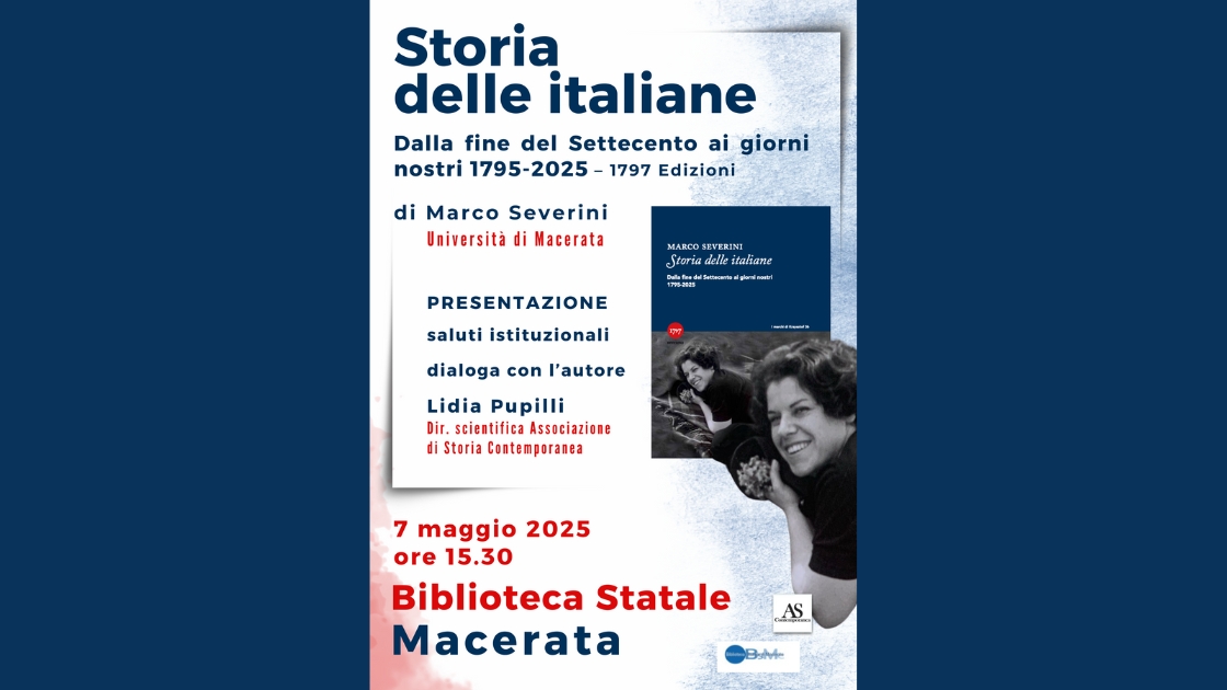 Storia delle italiane. Dalla fine del Settecento ai giorni nostri 1795-2025